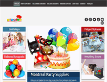 Tablet Screenshot of giggles.ca